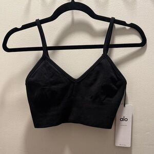 New ALO Yoga Delight Bralette - Black